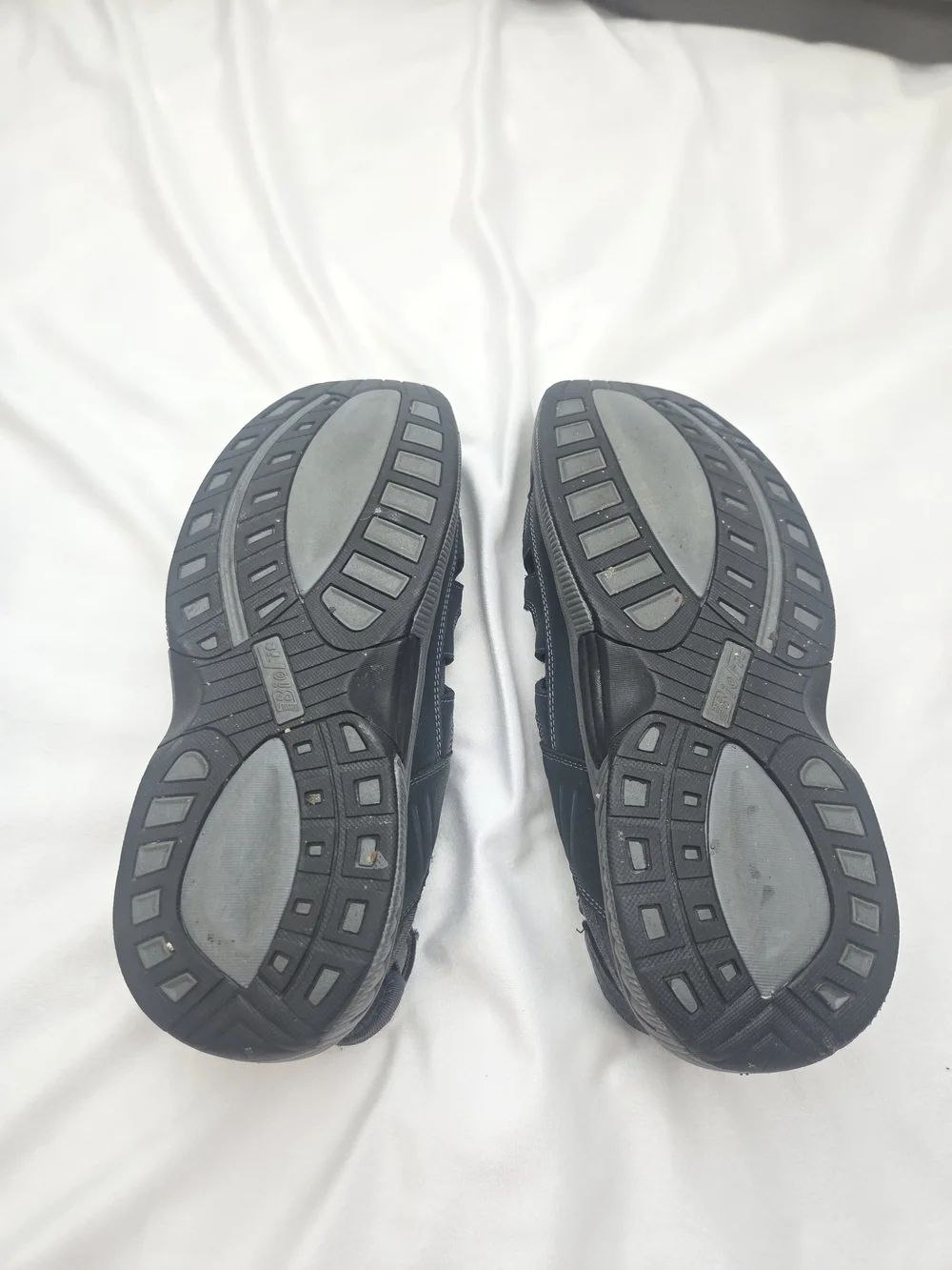 Orthofeet Men's 10.5 D Black Comfort Fisherman Walking Sandals Orthopedic